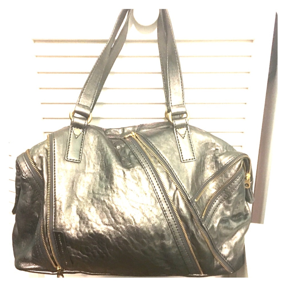 Marc by Marc Jacobs silver/gun metal shoulder bag
